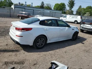 2020 Kia Optima LX with VIN 5XXGT4L34LG422083, listed as a Copart auction lot 55036985 with 67,312 mi miles and Salvage title. Bid and sale history available at DreamBid. Image 3.