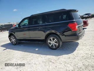 2024 Ford Expedition Max XLT with VIN 1FMJK1H85REA03549, listed as a Copart auction lot 49989325 with 44,166 mi miles and Salvage Title. Bid and sale history available at DreamBid. Image 2.