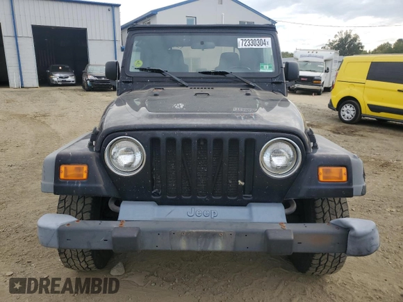 2005 Jeep Wrangler X with VIN 1J4FA39S85P350479, listed as a Copart auction lot 72330304 with 155,856 mi miles and Salvage Title. Bid and sale history available at carsss.com. Image 5.