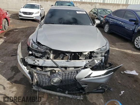 2017 Lexus IS 350 with VIN JTHBE1D28H5030761, listed as a Copart auction lot 79714064 with 109,932 mi miles and Salvage title. Bid and sale history available at DreamBid. Image 5.