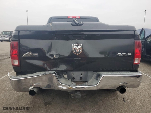 2010 Dodge Ram 1500 Laramie with VIN 1D7RV1CT4AS132713, listed as a Copart auction lot 73754104 with 212,906 mi miles and Salvage Title. Bid and sale history available at carsss.com. Image 6.