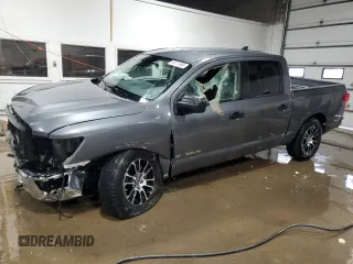 2023 Nissan Titan SV с VIN 1N6AA1EC1PN111287, выставлен на аукционе Copart как лот 88171995 с пробегом 22 747 миль миль и На запчасти • Non repairable. История ставок и продаж доступна на DreamBid. Изображение 1.