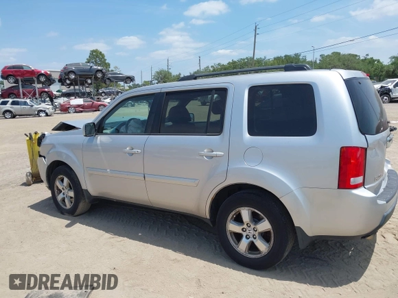 2011 Honda Pilot EX-L with VIN 5FNYF4H54BB099550, listed as a IAAI auction lot 42107327 with 217,050 mi miles and . Bid and sale history available at carsss.com. Image 14.