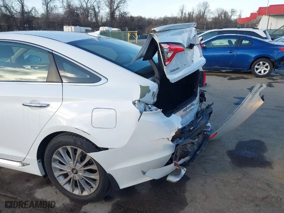2015 Hyundai Sonata 2.4L Sport with VIN 5NPE34AF7FH040546, listed as a IAAI auction lot 41727185 with 56,294 mi miles. Bid and sale history available at carsss.com. Image 6.