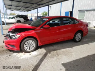 2019 Volkswagen Jetta S with VIN 3VWC57BU4KM070444, listed as a Copart auction lot 53309185 with 75,423 mi miles and Salvage Title. Bid and sale history available at carsss.com. Image 1.
