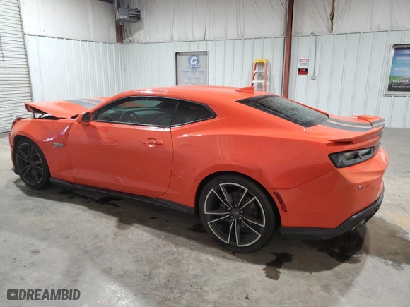 2018 Chevrolet Camaro 2LT with VIN 1G1FD1RSXJ0158137, listed as a Copart auction lot 72934124 with 47,249 mi miles and Salvage Title. Bid and sale history available at carsss.com. Image 2.