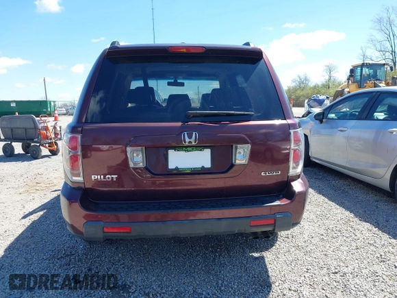 2008 Honda Pilot EX-L with VIN 5FNYF18568B033184, listed as a IAAI auction lot 42054457 with 166,468 mi miles. Bid and sale history available at carsss.com. Image 16.