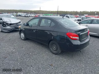 2019 Mitsubishi Mirage G4 ES with VIN ML32F3FJ5KHF04336, listed as a IAAI auction lot 42010667 with 74,910 mi miles. Bid and sale history available at carsss.com. Image 3.