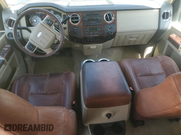 2008 Ford F-350 XL with VIN 1FTWW33R08EA73212, listed as a Copart auction lot 56852205 with 122,691 mi miles and Clean title. Bid and sale history available at DreamBid. Image 8.
