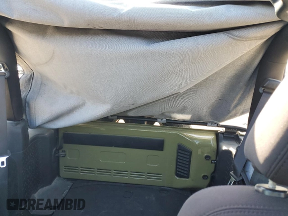 2013 Jeep Wrangler Sport with VIN 1C4AJWAG3DL649487, listed as a Copart auction lot 52568285 with 106,644 mi miles and Salvage title. Bid and sale history available at DreamBid. Image 10.