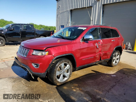 2014 Jeep Grand Cherokee Limited with VIN 1C4RJEBM6EC433412, listed as a Copart auction lot 55397645 with 52,941 mi miles and Salvage Title. Bid and sale history available at DreamBid. Image 1.