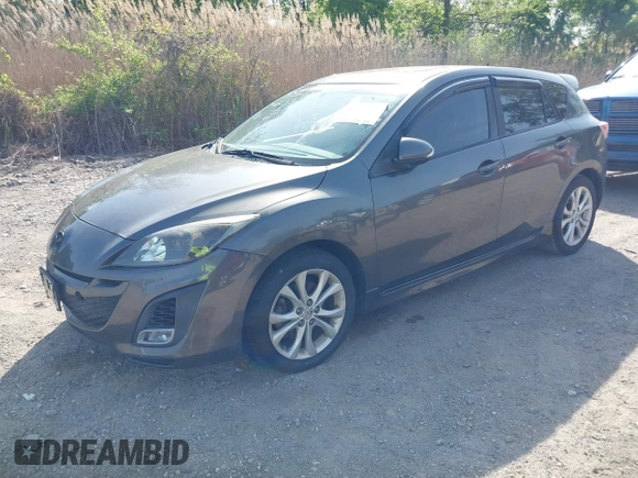2010 Mazda 3 S Sport with VIN JM1BL1H62A1215437, listed as a IAAI auction lot 42169393 with 123,500 mi miles and . Bid and sale history available at DreamBid. Image 2.