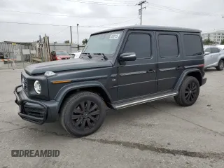 2021 Mercedes-Benz G 550 z VIN W1NYC6BJ9MX382795, wystawiony jako Copart lot #58592125 z przebiegiem 45 513 mil mil oraz Szkody całkowita. Historia ofert i sprzedaży dostępna na DreamBid. Obrazek 1.