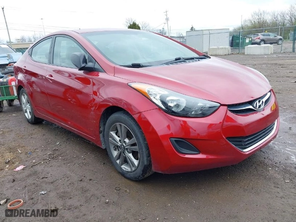 2011 Hyundai Elantra Ltd with VIN KMHDH4AE2BU149562, listed as a IAAI auction lot 41897923 with 169,346 mi miles. Bid and sale history available at carsss.com. Image 1.