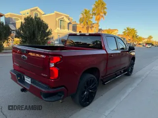 2024 CHEVROLET C1500 RST with VIN 3GCPADEK4RG119854, listed as a Copart auction lot 89224355 with 5,783 mi miles and Salvage Title. Bid and sale history available at DreamBid. Image 4.
