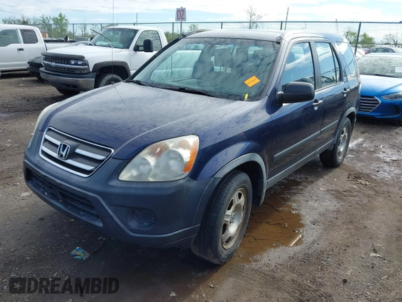 2006 Honda CR-V LX with VIN JHLRD78566C015746, listed as a IAAI auction lot 42088640 with 145,521 mi miles and . Bid and sale history available at carsss.com. Image 2.