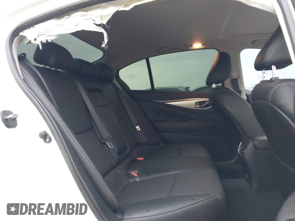 2024 Infiniti Q50 Luxe with VIN JN1EV7BP2RM600585, listed as a IAAI auction lot 41112238 with 5,016 mi miles and . Bid and sale history available at DreamBid. Image 8.