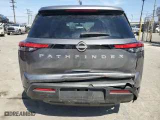 2024 Nissan Pathfinder S with VIN 5N1DR3AA4RC286281, listed as a Copart auction lot 54381925 with 16,150 mi miles and Salvage Title. Bid and sale history available at carsss.com. Image 6.