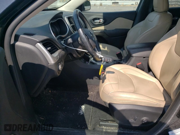 2016 Jeep Cherokee Limited with VIN 1C4PJLDB0GW136788, listed as a Copart auction lot 69684644 with 126,039 mi miles and Salvage title. Bid and sale history available at DreamBid. Image 7.
