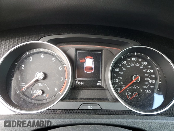 2016 Volkswagen Golf GTI SE with VIN 3VW4T7AU0GM061260, listed as a Copart auction lot 65991223 with 63,014 mi miles. Bid and sale history available at carsss.com. Image 9.