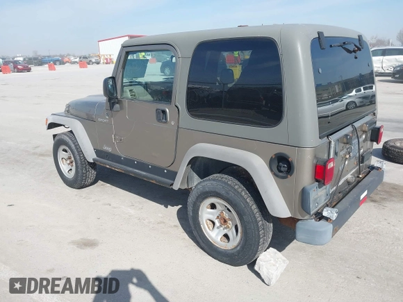 2006 Jeep Wrangler Sport Right Hand Drive with VIN 1J4F449S46P716520, listed as a IAAI auction lot 41763887 with 236,816 mi miles. Bid and sale history available at carsss.com. Image 3.