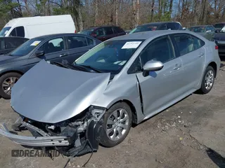 2020 Toyota Corolla LE with VIN JTDEPRAE1LJ005304, listed as a IAAI auction lot 41752750 with 51,929 mi miles. Bid and sale history available at carsss.com. Image 17.