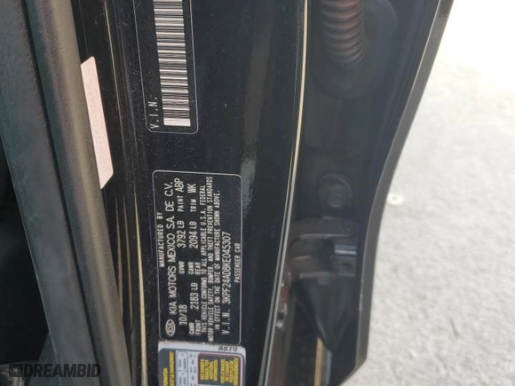 2019 Kia Forte LXS with VIN 3KPF24AD8KE045307, listed as a Copart auction lot 44512165 with 85,929 mi miles and Salvage Title. Bid and sale history available at carsss.com. Image 12.