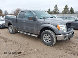 2011 Ford F-150 XL with VIN 1FTFX1ET0BFA92421, listed as a IAAI auction lot 41113779 with 157,292 mi miles. Bid and sale history available at carsss.com. Image 1.