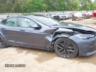 2023 Tesla Model S with VIN 5YJSA1E53PF511231, listed as a IAAI auction lot 41924626 with Not provided miles and . Bid and sale history available at DreamBid. Image 6.