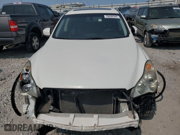 2008 Infiniti EX Journey with VIN JNKAJ09F18M351012, listed as a Copart auction lot 70030344 with 115,744 mi miles and Salvage Title. Bid and sale history available at carsss.com. Image 5.