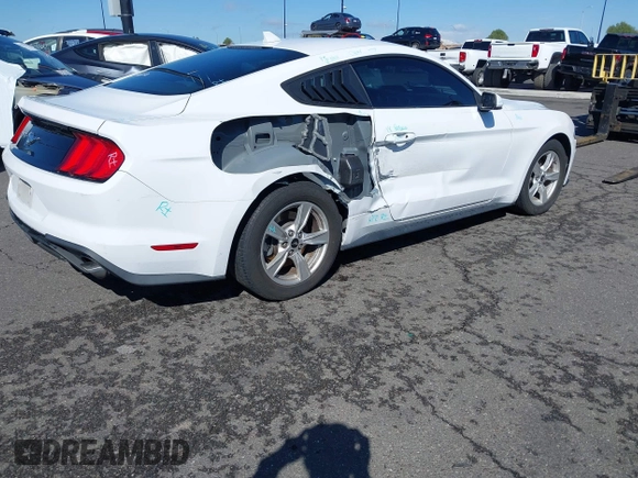 2021 Ford Mustang EcoBoost with VIN 1FA6P8TH5M5146799, listed as a IAAI auction lot 41575950 with 47,037 mi miles. Bid and sale history available at carsss.com. Image 4.