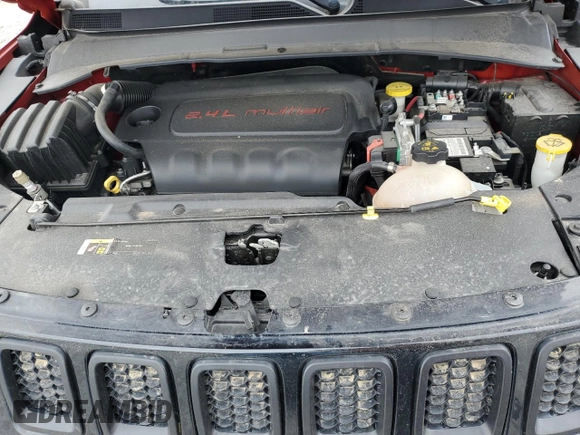 2020 Jeep Compass Sport z VIN 3C4NJCABXLT166098, wystawiony jako Copart lot #50807445 z przebiegiem 87 719 mil mil oraz Szkoda całkowita • Salvage title. Historia ofert i sprzedaży dostępna na DreamBid. Obrazek 11.