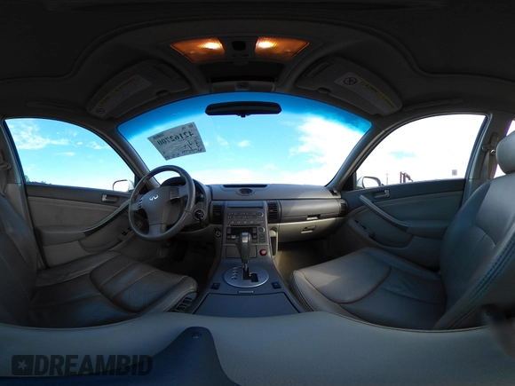 2003 Infiniti G35 w/Leather with VIN JNKCV51EX3M025635, listed as a IAAI auction lot 42162700 with 147,573 mi miles and . Bid and sale history available at DreamBid. Image 18.