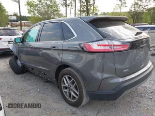 2023 Ford Edge SEL with VIN 2FMPK4J92PBA24639, listed as a IAAI auction lot 42061985 with 1 mi miles. Bid and sale history available at carsss.com. Image 3.