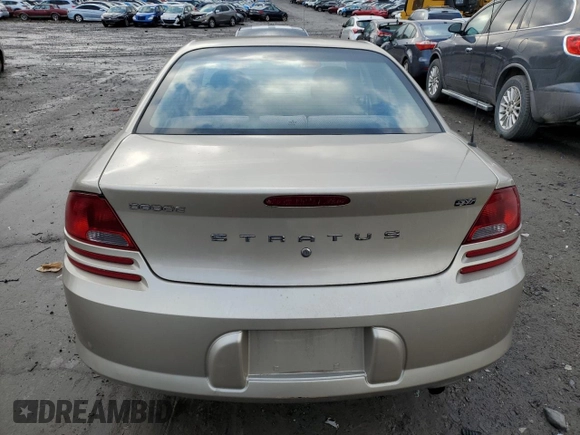 2005 Dodge Stratus SXT z VIN 1B3EL46X85N697776, wystawiony jako Copart lot #80032154 z przebiegiem 159 668 mil mil oraz Szkoda całkowita • Salvage title. Historia ofert i sprzedaży dostępna na DreamBid. Obrazek 6.