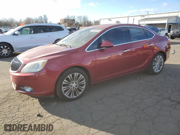 2013 Buick Verano with VIN 1G4PP5SK2D4251456, listed as a Copart auction lot 86153674 with 136,531 mi miles and Salvage Title. Bid and sale history available at DreamBid. Image 1.