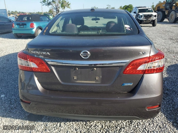 2014 Nissan Sentra SV with VIN 3N1AB7AP9EY218361, listed as a Copart auction lot 49134515 with 93,953 mi miles and Salvage Title. Bid and sale history available at carsss.com. Image 6.