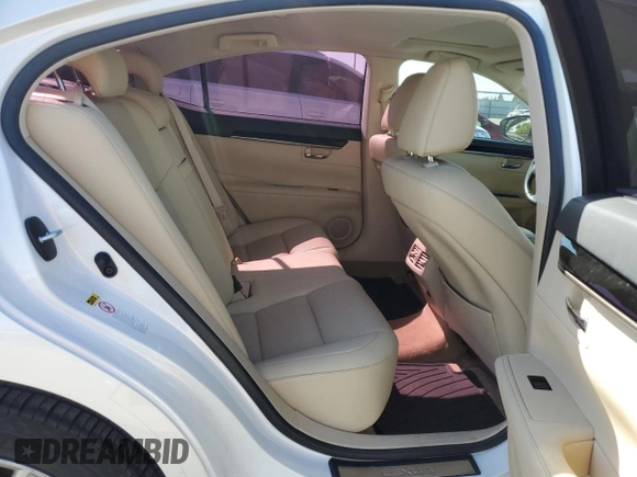 2015 Lexus ES with VIN JTHBK1GG3F2170604, listed as a Copart auction lot 53863655 with 55,686 mi miles and Salvage Title. Bid and sale history available at carsss.com. Image 10.
