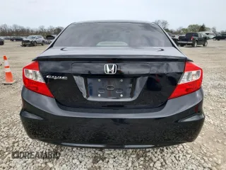 2012 Honda Civic LX with VIN 19XFB2F57CE069900, listed as a Copart auction lot 51695095 with 156,382 mi miles and Salvage Title. Bid and sale history available at DreamBid. Image 6.