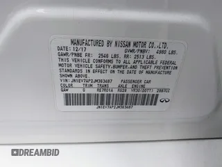 2018 Infiniti Q50 3.0t LUXE with VIN JN1EV7AP2JM363487, listed as a IAAI auction lot 40621618 with 125,508 mi miles. Bid and sale history available at carsss.com. Image 9.