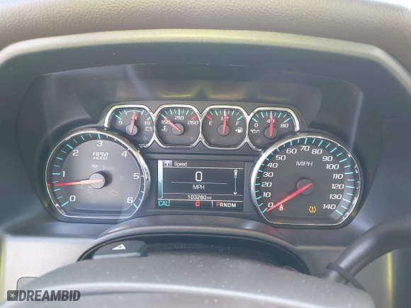 2015 Chevrolet Silverado 1500 LTZ with VIN 3GCUKSEC2FG311931, listed as a IAAI auction lot 41530887 with 103,280 mi miles. Bid and sale history available at carsss.com. Image 7.