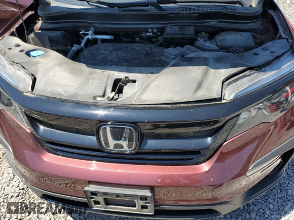 2022 Honda Pilot Special Edition with VIN 5FNYF6H24NB052282, listed as a Copart auction lot 62476475 with 40,712 mi miles and Salvage title. Bid and sale history available at DreamBid. Image 12.