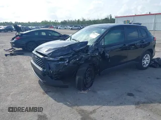 2024 Toyota Corolla Cross L with VIN 7MUAAAAG7RV101166, listed as a IAAI auction lot 42374340 with 11,213 mi miles and . Bid and sale history available at DreamBid. Image 2.
