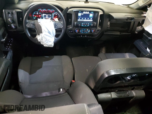 2016 Chevrolet Silverado 1500 LT with VIN 1GCVKREC5GZ406529, listed as a Copart auction lot 45489445 with 76,871 mi miles and Salvage Title. Bid and sale history available at DreamBid. Image 8.