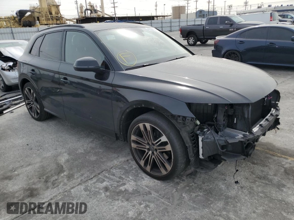 2020 Audi SQ5 Prestige with VIN WA1C4AFYXL2100954, listed as a Copart auction lot 41101133 with 31,839 mi miles. Bid and sale history available at carsss.com. Image 4.