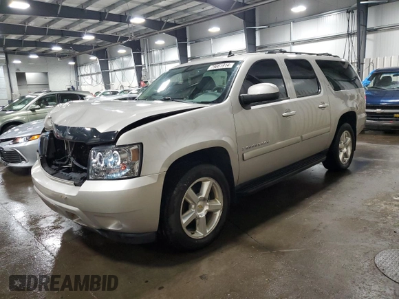 2008 Chevrolet Suburban Commercial with VIN 1GNFK16398J224604, listed as a Copart auction lot 79661914 with 197,033 mi miles and Salvage Title. Bid and sale history available at carsss.com. Image 1.