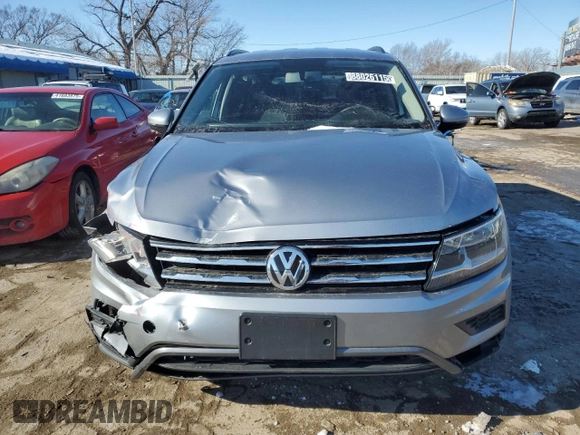 2021 Volkswagen Tiguan S with VIN 3VV1B7AX0MM053787, listed as a Copart auction lot 88026115 with 67,022 mi miles and Clean title. Bid and sale history available at DreamBid. Image 5.