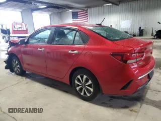 2023 Kia Rio S with VIN 3KPA24AD6PE574059, listed as a Copart auction lot 72901494 with 0 mi miles and Non Repairable. Bid and sale history available at carsss.com. Image 2.