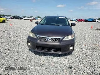 2012 Lexus CT 200h with VIN JTHKD5BH8C2086047, listed as a Copart auction lot 64361645 with 105,879 mi miles and Salvage title. Bid and sale history available at DreamBid. Image 13.