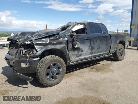 2018 Ram 2500 Laramie with VIN 3C6UR5NL7JG426666, listed as a Copart auction lot 56964865 with 77,686 mi miles and Salvage title. Bid and sale history available at DreamBid. Image 1.